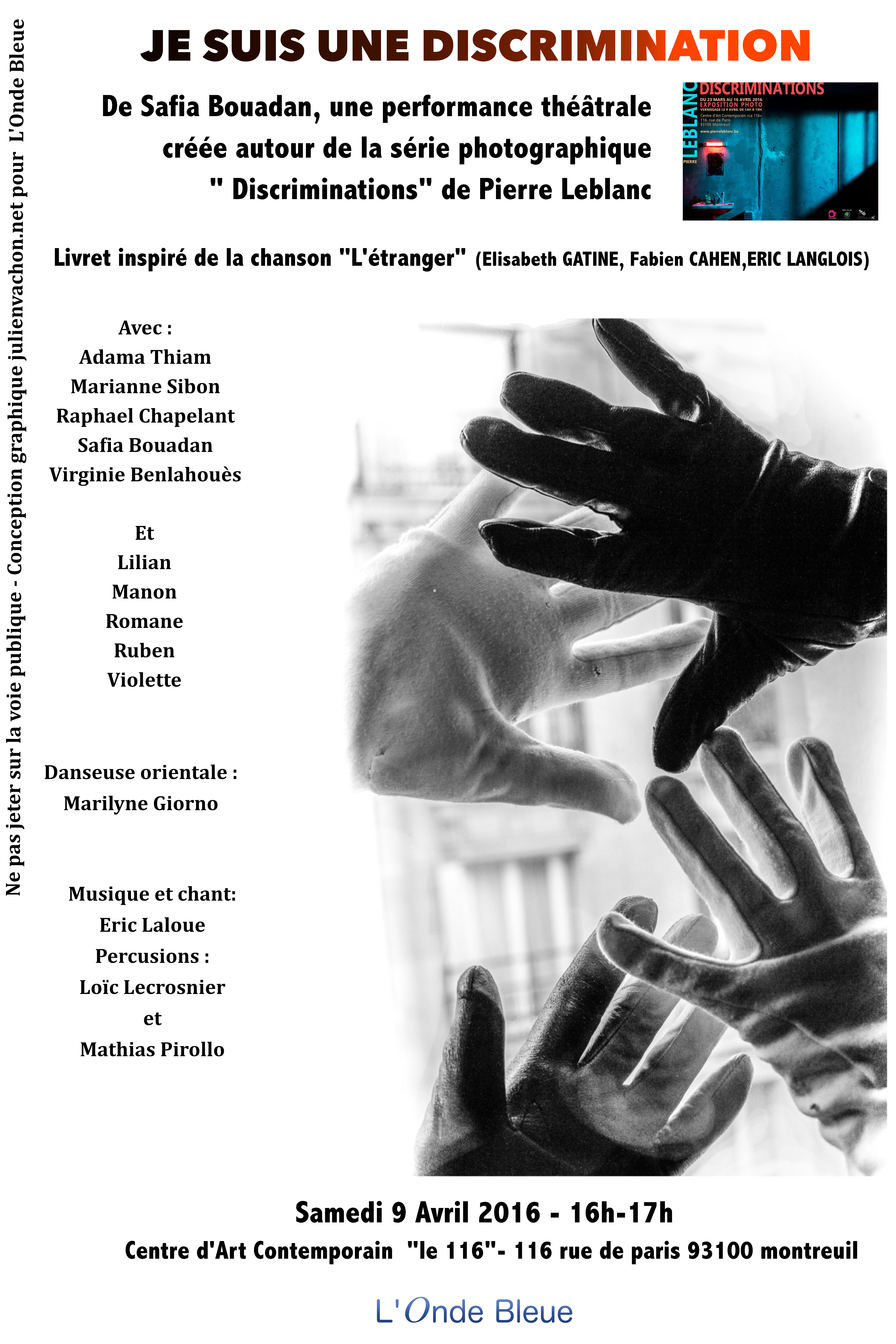 Je suis une discrimination