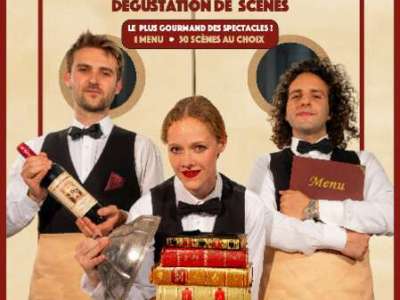 &laquo;&nbsp;Théâtre à la carte&nbsp;&raquo; : une ode aux auteurs servie avec des petits plats théâtraux croustillants accompagnés d&rsquo; un vin millésimé, inoubliable en bouche !