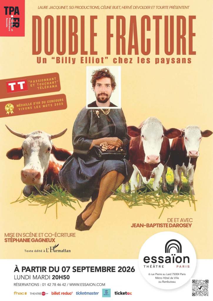 « Double-fracture » : immense coup de coeur pour cette pièce pleine de sensibilité et d&rsquo;humour.