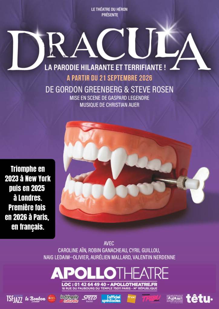 Dracula, la parodie hilarante et terrifiante : un cocktail délicieux de macabre, d’humour absurde, de contre-culture et d’hémoglobine !