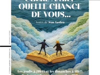 « Chère amie, quelle chance de vous… » un moment de poésie en hommage à Jean Tardieu.